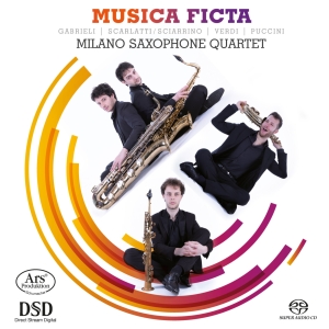 Gabrieli/Sciarrino/Verdi/Puccini - Musica Ficta - Works For Saxophone in the group MUSIK / SACD / Klassiskt at Bengans Skivbutik AB (5559837)