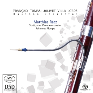 J. Francaix/H. Tomasi/A. Jolivet/H. - Bassoon Concertos - Works By Franca in the group MUSIK / SACD / Klassiskt at Bengans Skivbutik AB (5559871)