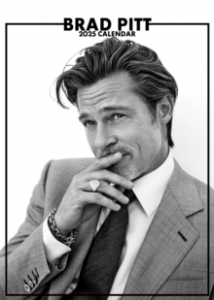 Brad Pitt - 2025 Calendar in the group OUR PICKS / Friday Releases / Friday the 16th of August at Bengans Skivbutik AB (5560269)