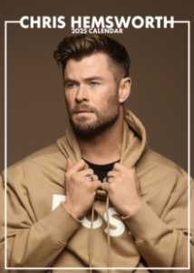 Chris Hemsworth - 2025 Calendar in the group OUR PICKS / Friday Releases / Friday the 16th of August at Bengans Skivbutik AB (5560276)