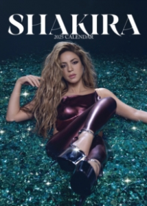 Shakira - 2025 Calendar in the group OUR PICKS / Friday Releases / Friday the 16th of August at Bengans Skivbutik AB (5560334)