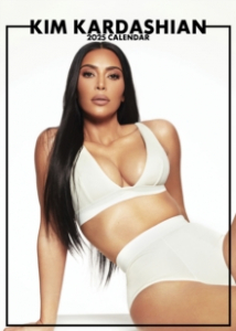 Kim Kardashian - 2025 Calendar in the group OUR PICKS / Friday Releases / Friday the 16th of August at Bengans Skivbutik AB (5560352)