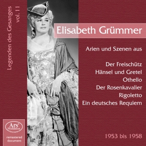 Various - Vocal Recital Elisabeth Grümmer in the group OUR PICKS / Christmas gift tip CD at Bengans Skivbutik AB (5560705)