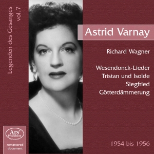 Wagner Richard - Vocal Recital Astrid Varnay in the group CD / Klassiskt at Bengans Skivbutik AB (5560709)