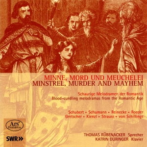 Schubert/Schumann/Reinecke/Strauss/ - Minne, Mord Und Meuchelei - Schauri in the group OUR PICKS / Christmas gift tip CD at Bengans Skivbutik AB (5560726)