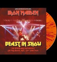 Iron Maiden - Beast In Show (Red/Orange Splatter in the group OUR PICKS / Friday Releases / Friday the 30:th august 2024 at Bengans Skivbutik AB (5561461)