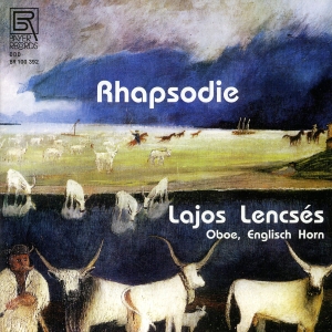 Bartók/Rózsa/Farkas/Balassa/Kurtág/ - Rhapsdy - Works For Oboe & Cor Angl in the group CD / Klassiskt at Bengans Skivbutik AB (5561503)