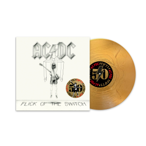 Ac/Dc - Flick Of The Switch (Ltd Gold Metallic) in the group OUR PICKS / Friday Releases / Friday the 27th of september 2024 at Bengans Skivbutik AB (5561635)