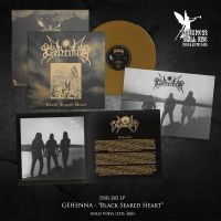 Gehenna - Black Seared Heart (Gold Vinyl Lp) in the group VINYL / Upcoming releases / Hårdrock at Bengans Skivbutik AB (5561986)