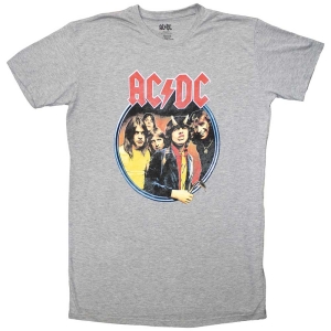 Ac/Dc - Highway To Hell Circle Lady Grey T-Shirt in the group MERCHANDISE / T-shirt / Nyheter / Hårdrock at Bengans Skivbutik AB (5562461r)