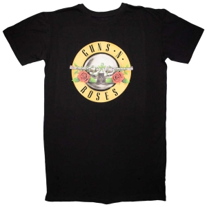 Guns N Roses - Classic Logo Lady Bl T-Shirt in the group MERCHANDISE / T-shirt / Hårdrock at Bengans Skivbutik AB (5562464r)