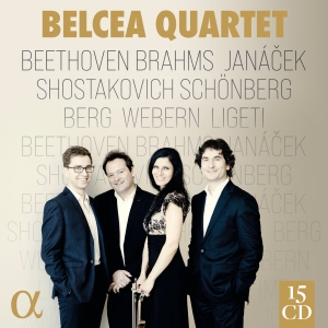 Belcea Quartet - The Alpha Classics Complete Recordi in the group CD / Upcoming releases / Classical at Bengans Skivbutik AB (5562628)