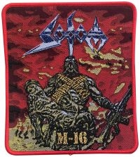 Sodom - Patch M-16 Red Border (12,4 X  11 C in the group OUR PICKS / Friday Releases / Friday the 30:th august 2024 at Bengans Skivbutik AB (5562697)