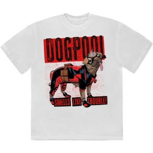 Marvel - Deadpool Dogpool Smells.. Wht T-Shirt in the group MERCHANDISE / T-shirt / Film-Musikal at Bengans Skivbutik AB (5562857r)