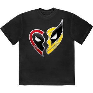 Marvel - Deadpool Best Friends Bl T-Shirt in the group MERCHANDISE / T-shirt / Film-Musikal at Bengans Skivbutik AB (5562861r)