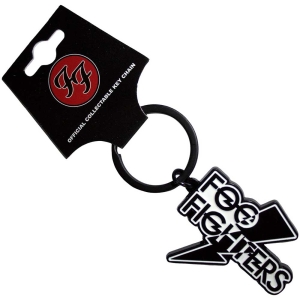 Foo Fighters - Flash Logo Keychain in the group MERCHANDISE / Merch / Pop-Rock at Bengans Skivbutik AB (5562877)