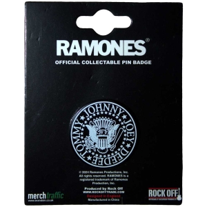 Ramones - Presidential Seal Emblem Pin Badge in the group MERCHANDISE / Merch / Punk at Bengans Skivbutik AB (5562898)