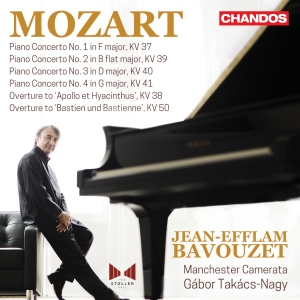 Jean-Efflam Bavouzet Manchester Ca - Mozart: Piano Concertos, Vol. 10 in the group OUR PICKS / Friday Releases / Friday the 11th october 2024 at Bengans Skivbutik AB (5562967)