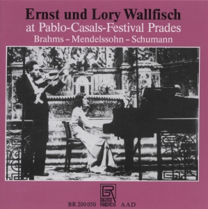 Brahms/Mendelssohn/Schumann - Duo Wallfisch At Prades Festival in the group OUR PICKS / Christmas gift tip CD at Bengans Skivbutik AB (5563009)