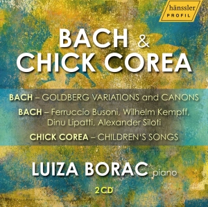 Luiza Borac - Bach & Chick Corea in the group OUR PICKS / Friday Releases / Friday the 4th of october 2024 at Bengans Skivbutik AB (5563055)