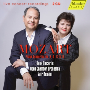 Dana Ciocarlie Open Chamber Orches - Mozart: Piano Concertos in the group OUR PICKS / Friday Releases / Friday the 4th of october 2024 at Bengans Skivbutik AB (5563057)