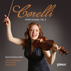 Rachel Barton Pine - Corelli: Violin Sonatas, Op. 5 in the group OUR PICKS / Friday Releases / Friday the 4th of october 2024 at Bengans Skivbutik AB (5563060)