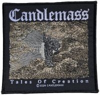 Candlemass - Patch Tales Of Creation (9,5 X 10 C in the group MERCHANDISE / Accessoarer / Nyheter / Hårdrock at Bengans Skivbutik AB (5563129)