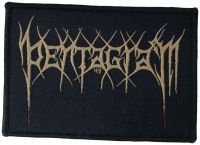 Pentagram (Cl) - Patch Logo  (7 X  10,2 Cm) in the group MERCHANDISE / Accessoarer / Nyheter / Hårdrock at Bengans Skivbutik AB (5563130)