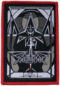 Hellbutcher - Patch Bloody Sword  (10,1 X  9 Cm) in the group MERCHANDISE / Accessoarer / Nyheter / Hårdrock at Bengans Skivbutik AB (5563133)