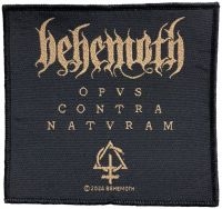 Behemoth - Patch Opvs Contra Natvram (9,5 X 10 in the group OUR PICKS / Friday Releases / Friday the 6th of september 2024 at Bengans Skivbutik AB (5563243)