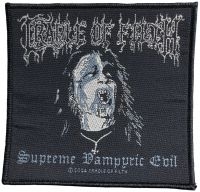 Cradle Of Filth - Patch Supreme Vampyric Evil (9,4 X in the group MERCHANDISE / Accessoarer / Nyheter / Hårdrock at Bengans Skivbutik AB (5563246)