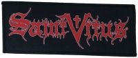 Saint Vitus - Patch Red Logo  (5,7 X  14,7 Cm) in the group MERCHANDISE / Accessoarer / Nyheter / Hårdrock at Bengans Skivbutik AB (5563251)