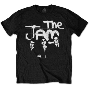 The Jam - B&W Group Shot Uni Bl T-Shirt in the group MERCHANDISE / T-shirt / Pop-Rock at Bengans Skivbutik AB (5563405r)