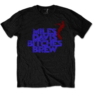 Miles Davis - Bitches Brew Vintage Uni Bl T-Shirt in the group MERCHANDISE / T-shirt / Jazz at Bengans Skivbutik AB (5563413r)