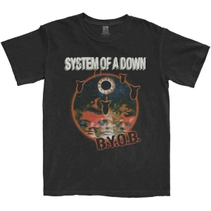 System Of A Down - Byob Classic Uni Bl T-Shirt in the group MERCHANDISE / T-shirt / Hårdrock at Bengans Skivbutik AB (5563425r)