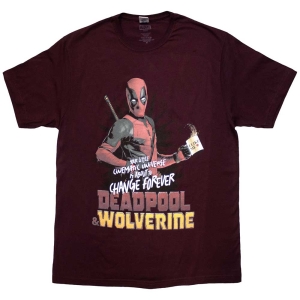 Marvel - Deadpool & Wolverine Change.. Black T-Shirt in the group MERCHANDISE / T-shirt / Film-Musikal at Bengans Skivbutik AB (5563434r)