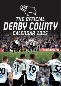 Derby County Fc  - 2025 A3 Calendar in the group MERCHANDISE / Merch / Nyheter / Sport at Bengans Skivbutik AB (5563796)