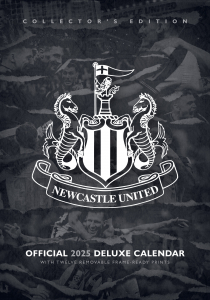 Newcastle United Fc  - 2025 A3 Deluxe Calendar in the group MERCH / Calender 2025 / Calendars League at Bengans Skivbutik AB (5563833)