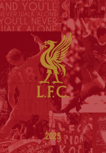 Liverpool Fc  - 2025 A5 Diary in the group MERCHANDISE / Merch / Nyheter / Sport at Bengans Skivbutik AB (5563843)