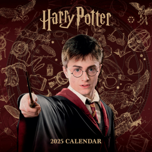 Harry Potter  - 2025 Square Calendar in the group MERCHANDISE / Merch / Nyheter / Film-Musikal at Bengans Skivbutik AB (5563851)