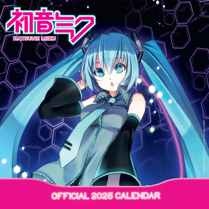 Hatsune Miku  - 2025 Square Calendar in the group MERCHANDISE / Merch / Film-Musikal at Bengans Skivbutik AB (5563852)