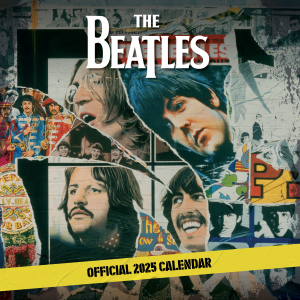 The Beatles  - 2025 Square Calendar in the group MERCHANDISE / Merch / Pop-Rock at Bengans Skivbutik AB (5563857)