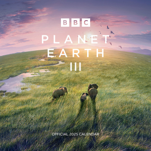 Bbc Earth  - 2025 Square Calendar  in the group MERCHANDISE / Merch / TV-serie at Bengans Skivbutik AB (5563858)