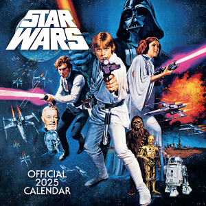 Star Wars Classic - 2025 Square Calendar  in the group MERCHANDISE / Merch / Film-Musikal at Bengans Skivbutik AB (5563861)