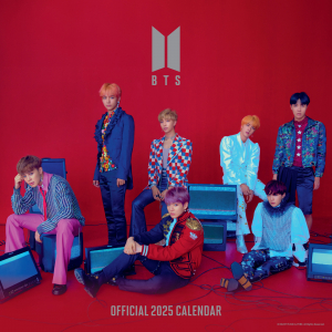 Bts - 2025 Square Calendar - Multi-Lang.. in the group MERCHANDISE / Merch / Nyheter / K-Pop at Bengans Skivbutik AB (5563863)