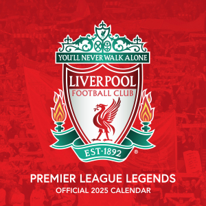 Liverpool Fc - Legends 2025 Square Calendar  in the group MERCHANDISE / Merch / Nyheter / Sport at Bengans Skivbutik AB (5563866)