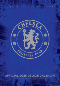 Chelsea Fc  - 2025 A3 Deluxe Calendar in the group MERCH / Calender 2025 / Calendars League at Bengans Skivbutik AB (5563875)