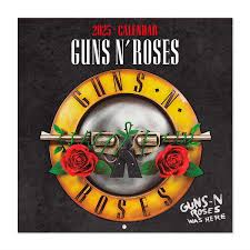 Guns N Roses  - 2025 30X30 Calendar in the group MERCHANDISE / Merch / Hårdrock at Bengans Skivbutik AB (5563879)