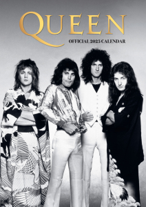 Queen - 2025 A3 Calendar in the group MERCHANDISE / Merch / Nyheter / Pop-Rock at Bengans Skivbutik AB (5563883)