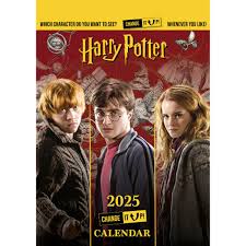 Harry Potter - 2025 A3 Change It Up Calendar in the group MERCHANDISE / Merch / Film-Musikal at Bengans Skivbutik AB (5563889)